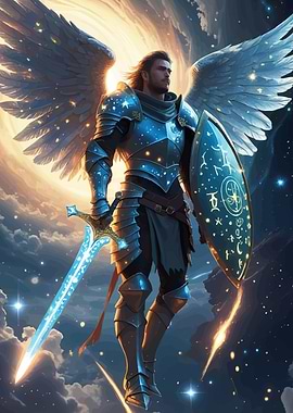 Winged Knight Sword and Shield