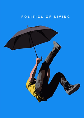 Falling with Umbrella