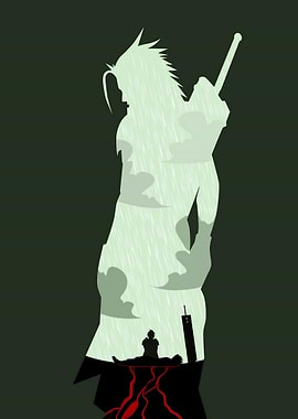 Final Fantasy VII Silhouette