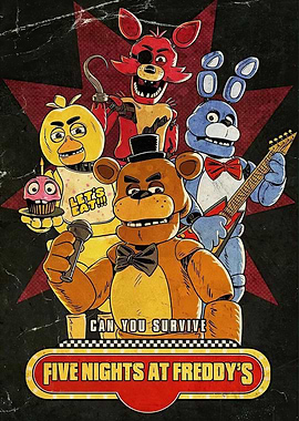 Five Nights at Freddy's Group Poster