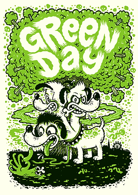 Green Day Band Poster