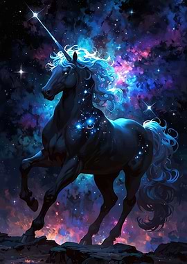 Cosmic Unicorn Animal