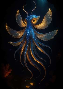 Fantasy Octopus Creature