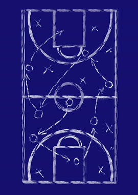 Basketball Court Blueprint