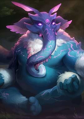 Fantasy Elephant Creature