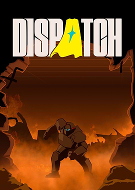 Dispatch mecha man scene art