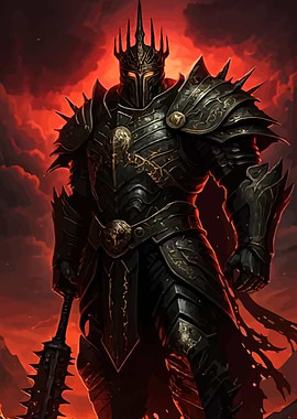 Dark Knight Armor Mace