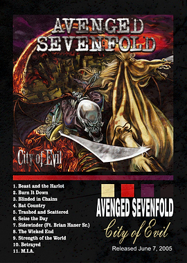 Avenged Sevenfold - City of Evil Album