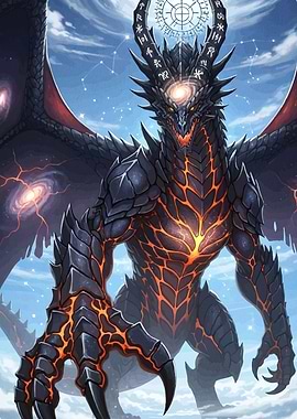 Cosmic Dragon Runes Galaxy