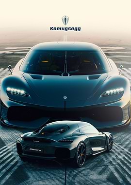 Koenigsegg Gemera poster