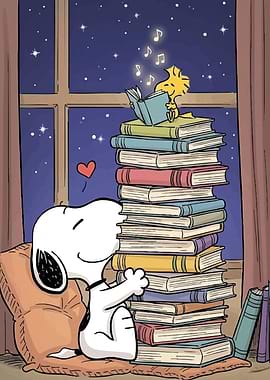 Snoopy and Woodstock