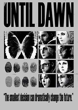 Until Dawn Game Poster