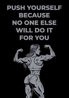 Motivational Fitness Woman