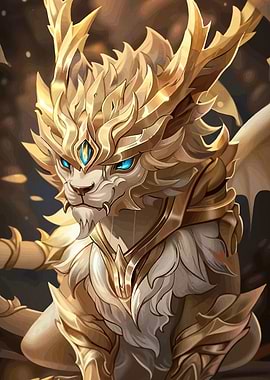 Lion Fantasy Creature