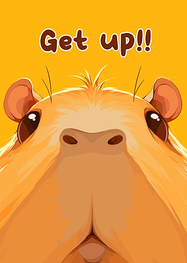 Get up Capybara