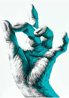 Hand gesture art