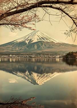 Mount Fuji Reflection