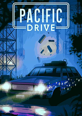 Pacific Drive Game Cover Art