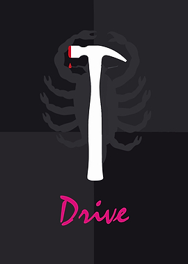 Drive Movie Poster Minimalist