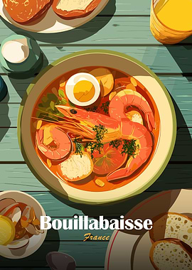 Bouillabaisse Soup from France