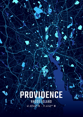 Providence Midnight City Map