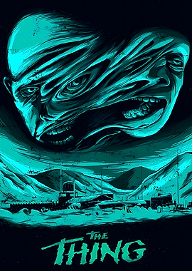 The Thing movie poster art