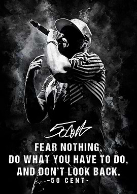 50 Cent Motivational Poster
