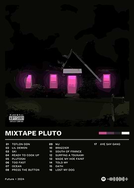 Mixtape Pluto Album Cover Art