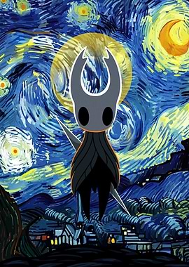 Hollow Knight Starry Night Mashup