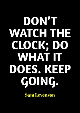Inspirational Quote by Sam Levenson