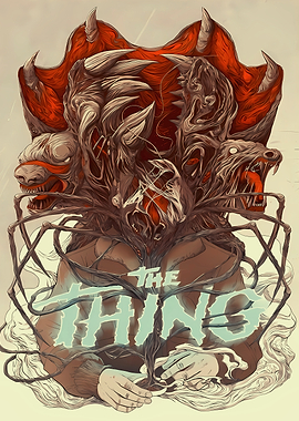 The Thing Movie Poster Art