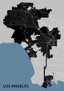 Los Angeles City Map