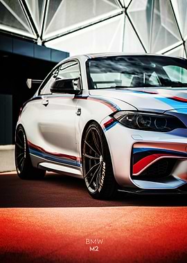 BMW M2 poster