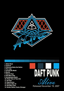 Daft Punk Alive Album Cover
