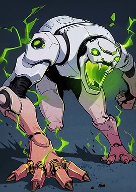 Robotic Beast with Green Energy