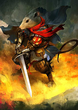 Mouse Knight with Sword