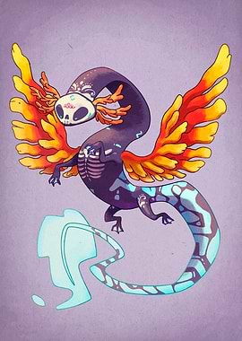 Day of the Dead Axolotl