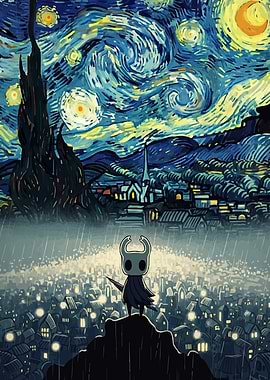 Hollow Knight Starry Night Mashup