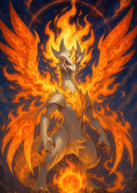 Fiery Dragon Creature