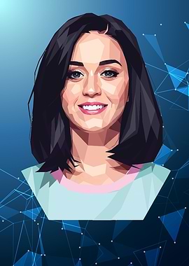 Katy Perry Digital Portrait
