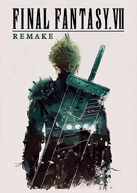 Final Fantasy VII Remake Poster