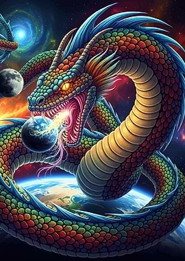 Cosmic Dragon Serpent