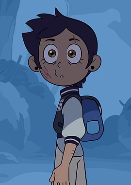 Luz Noceda Cartoon Character Portrait