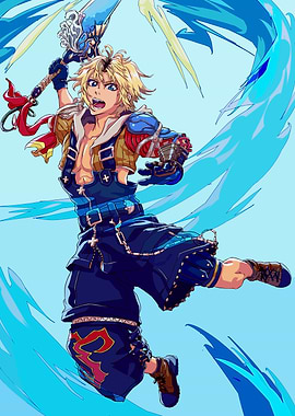 Tidus Final Fantasy X Artwork