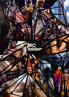 Arc Raiders mosaic poster