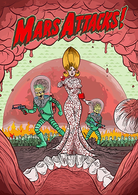 Mars Attacks! Invasion Artwork