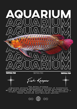 Asian Arowana Fish Aquarium