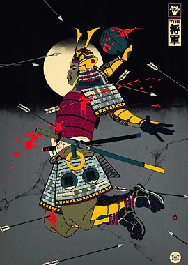 Samurai Basketball Player