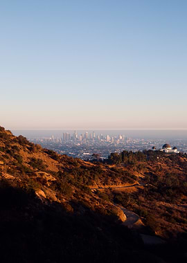 Los Angeles Skyline from Griffith Observatory