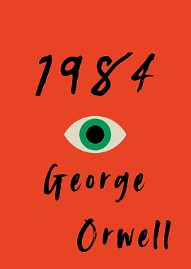 1984 by George Orwell Book Cover